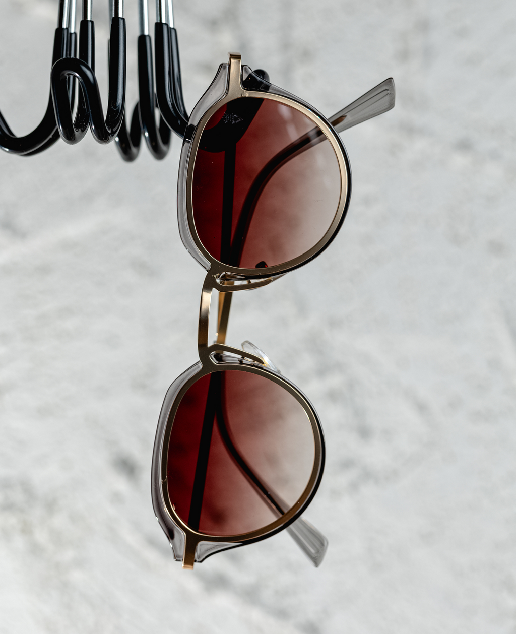 Óculos Teen Cinza/Metal Bronze