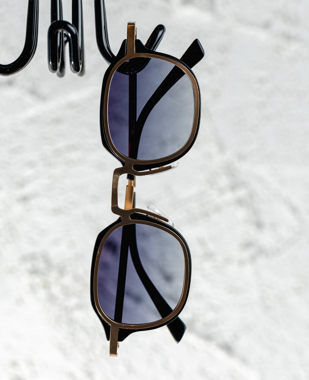 Óculos Teen Preto/Metal Bronze