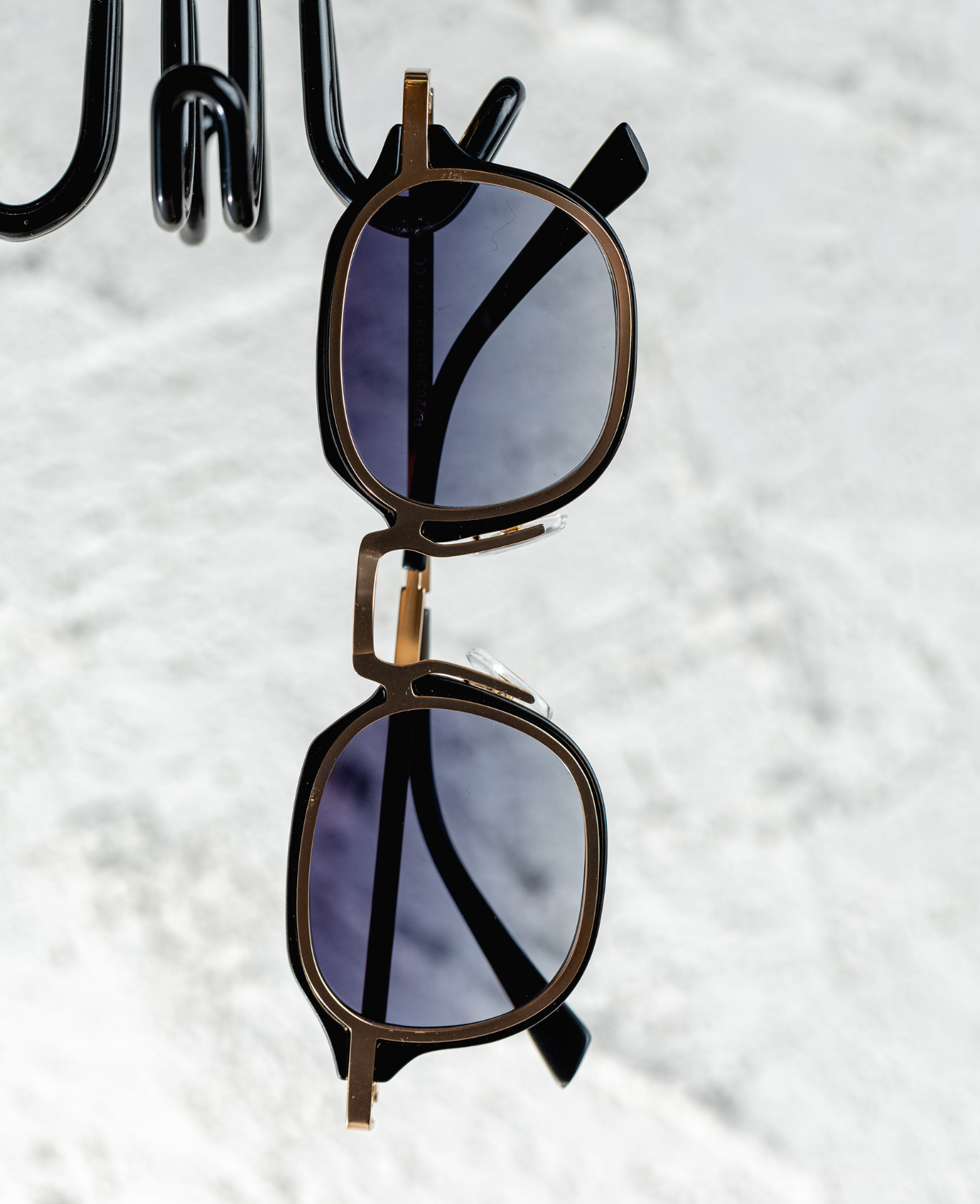 Óculos Teen Preto/Metal Bronze