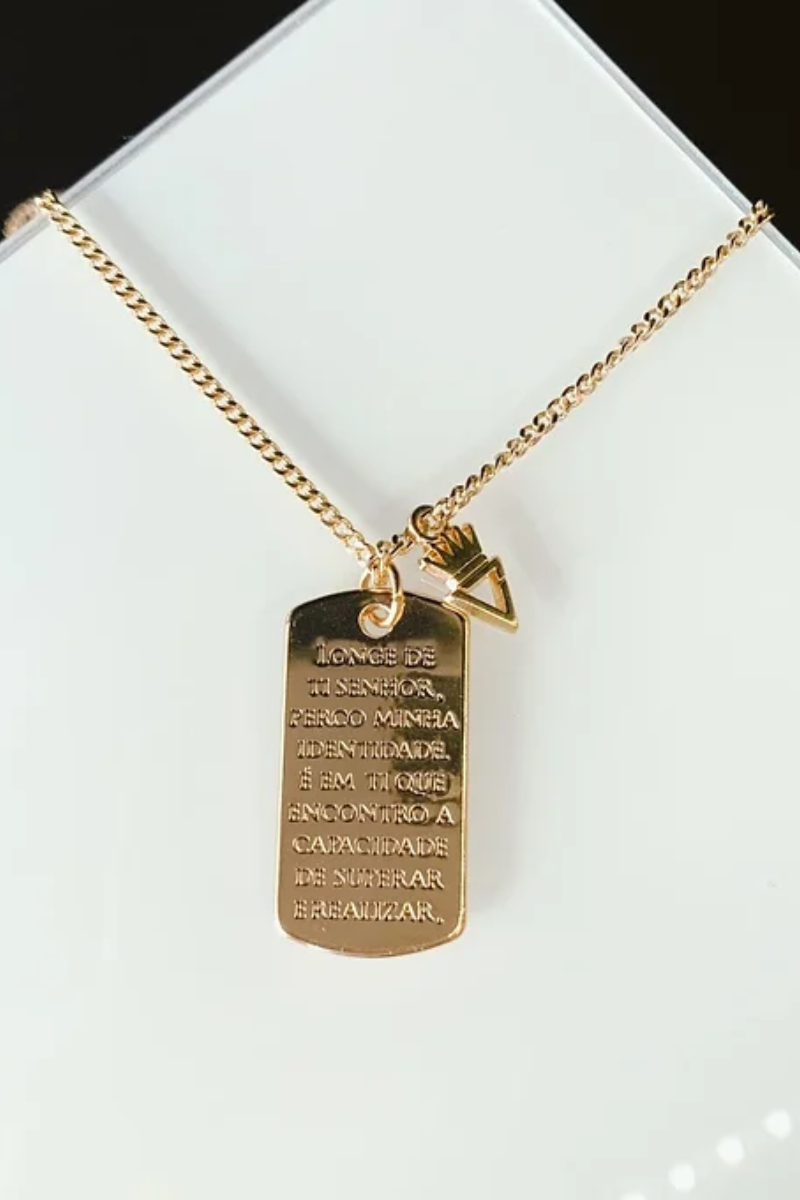 COLAR DE AÇO IDENTIDADE