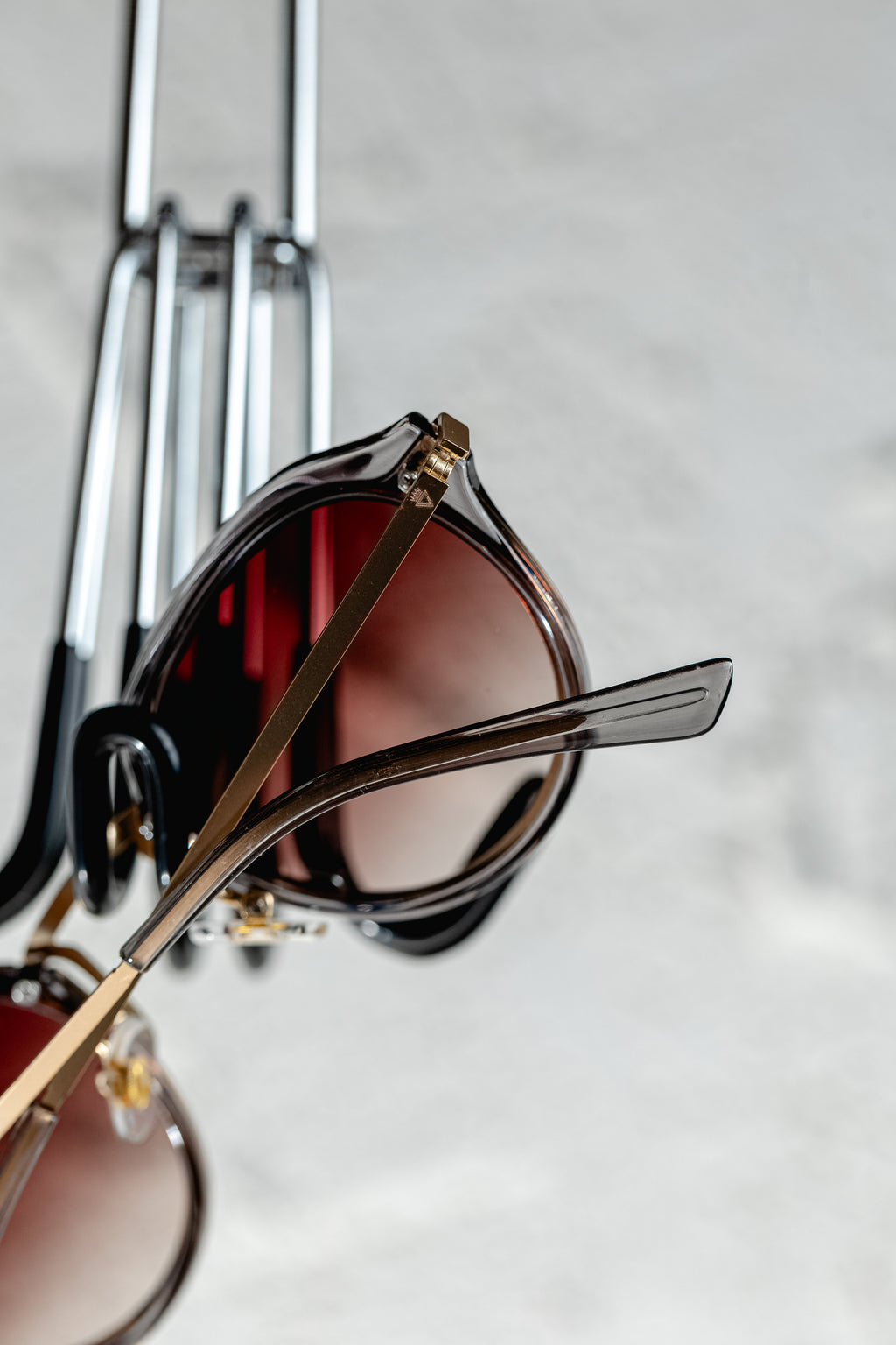 Óculos Teen Cinza/Metal Bronze