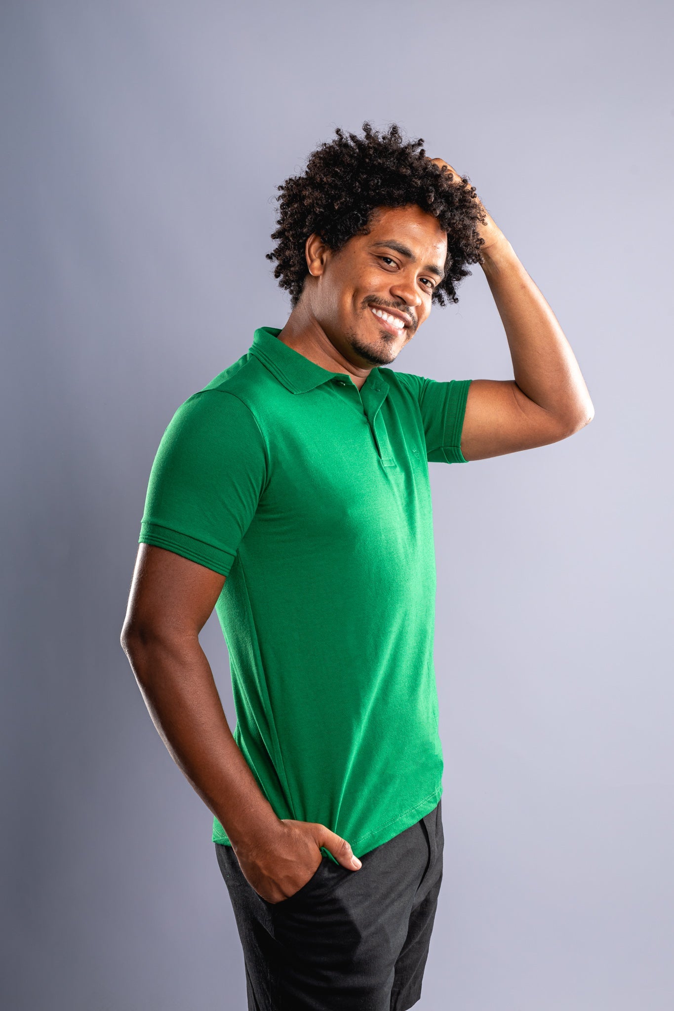 Camisa Pollo Vitor Cabral - Verde