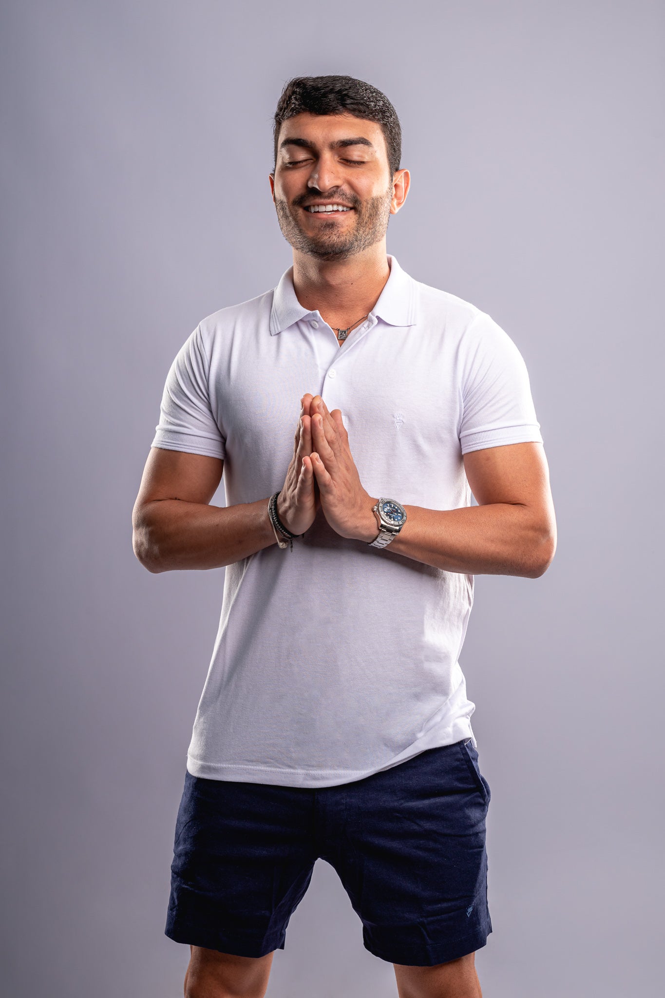 Camisa Pollo Vitor Cabral - Branca