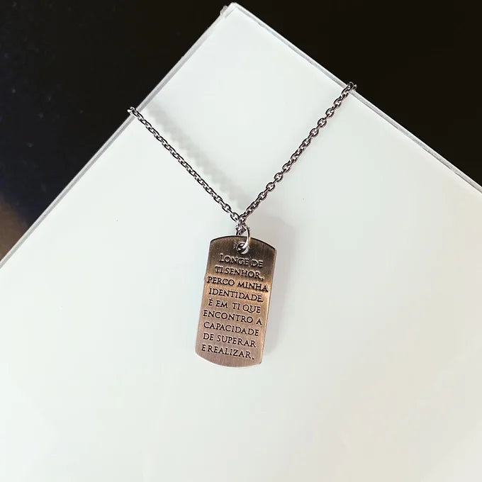 COLAR DE AÇO IDENTIDADE