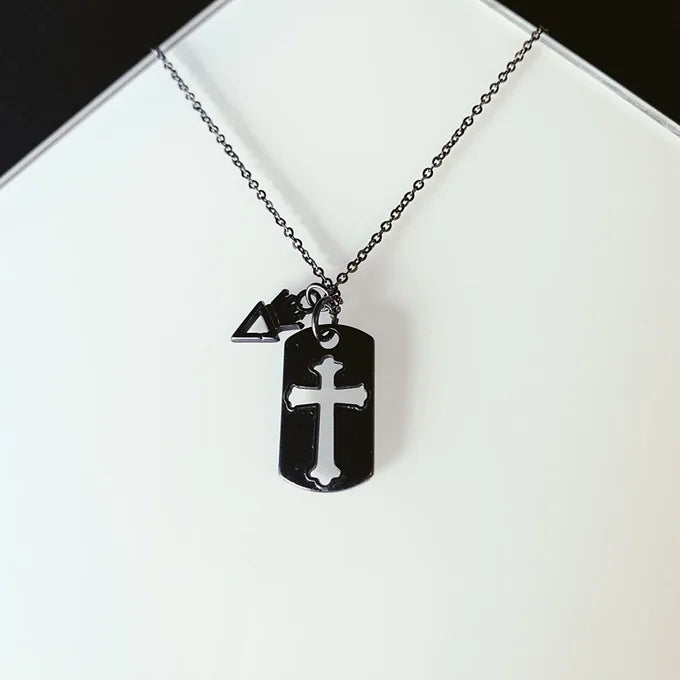 COLAR  MILITAR CRUZ CHAPA