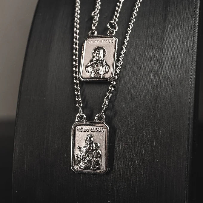 Escapulário em Aço 316L